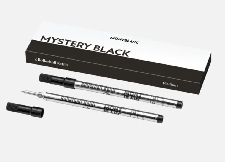 Montblanc 2 Rollerball Refills Medium Mystery Black