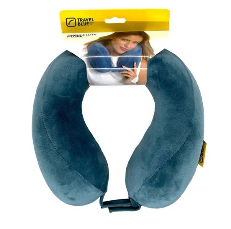 Travel Blue Tranquility Pillow - Blue