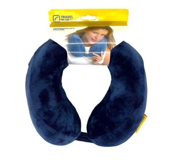 Travel Blue Tranquility Pillow - Navy
