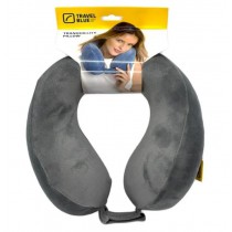 Travel Blue Tranquility Pillow - Grey