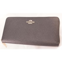 COACH SLG CrilthACC Zip LI/Blk