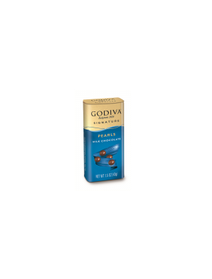 GODIVA PEARLS MILK 43g