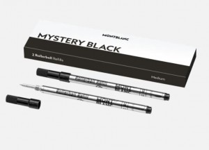 Montblanc 2 Rollerball Refills Medium Mystery Black