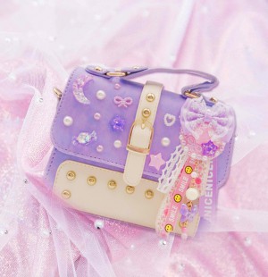 女童精品手袋-紫