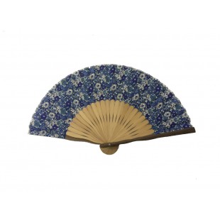 NO.552 頭青青花布扇 