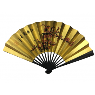 NO.626 精工手繪金紙扇