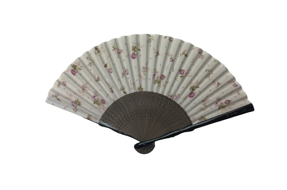 NO.517 Delicate laced-folding fan