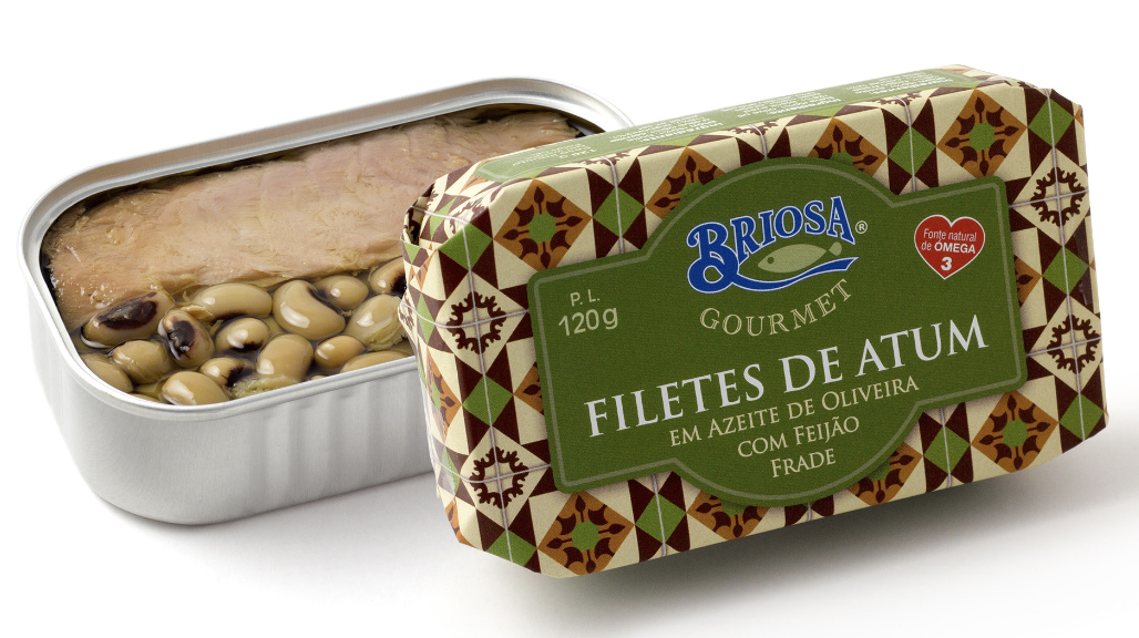 Briosa Tuna Fillets in Olive Oil with Black Eyed Peas