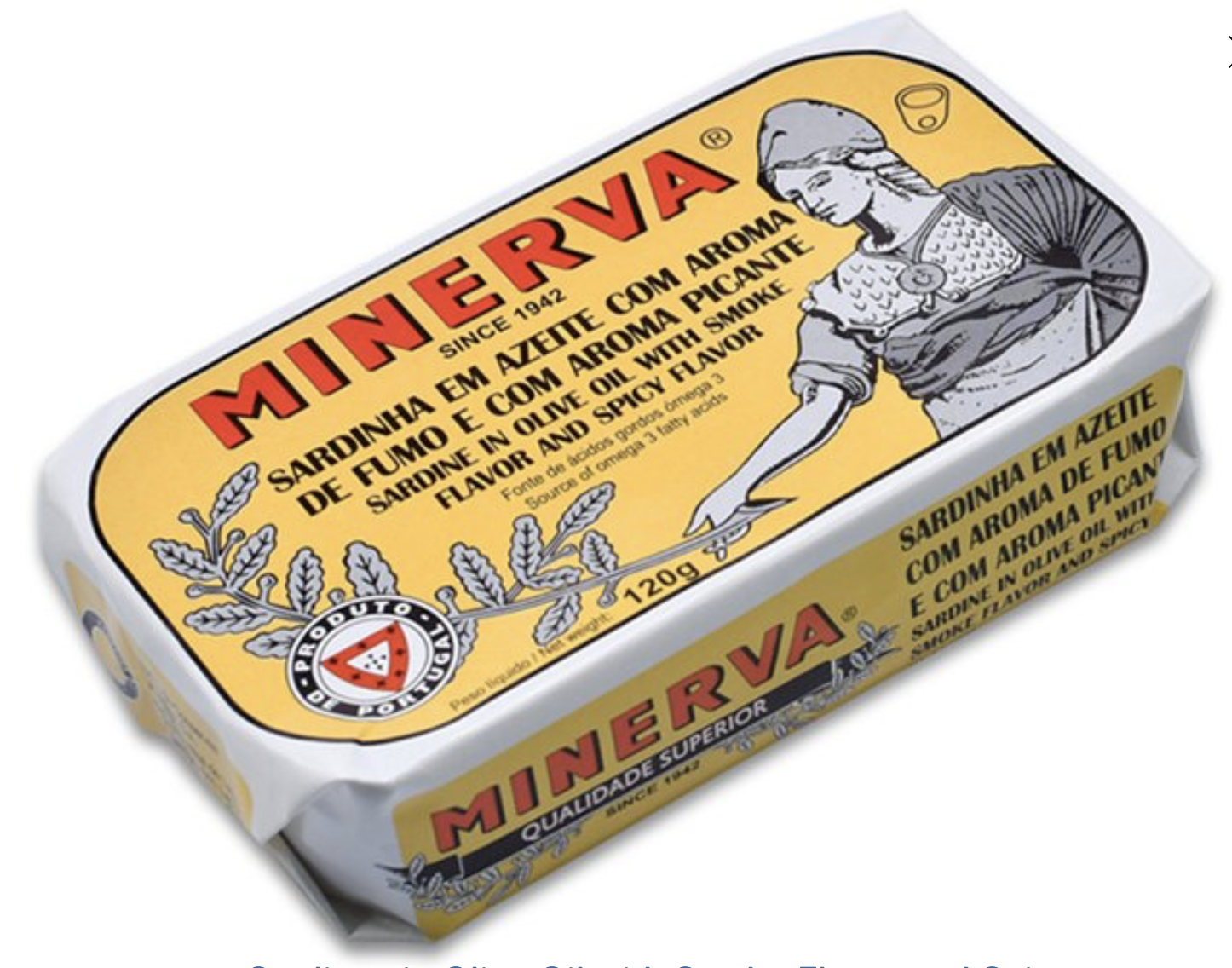Minerva Spiced Smoked Sardines in Olive Oil