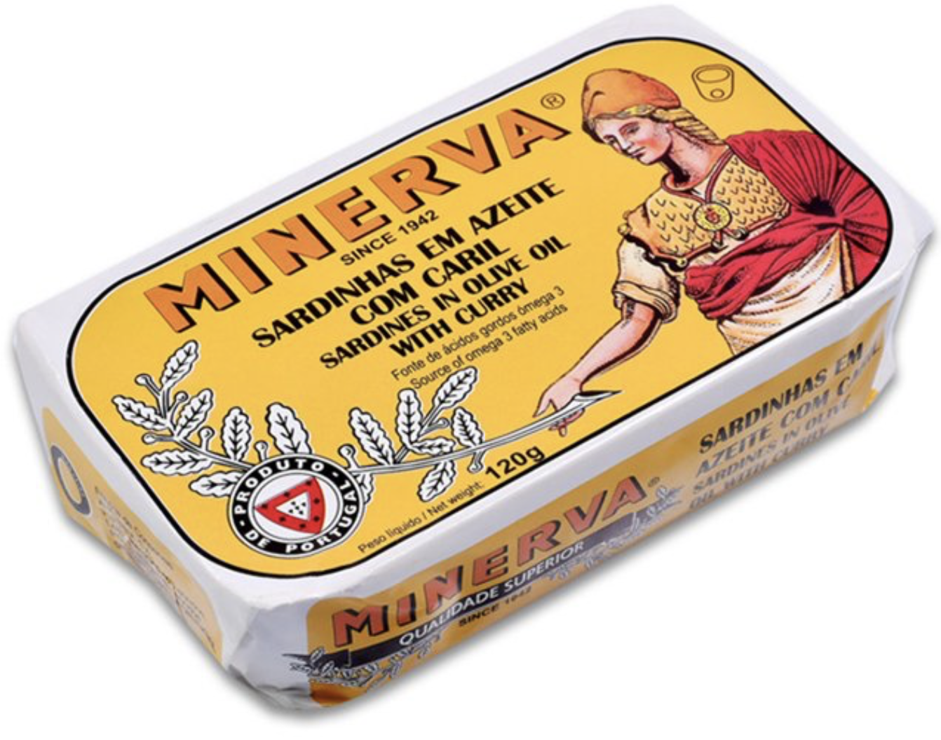 Minerva Sardines in Olive Oil with Curry