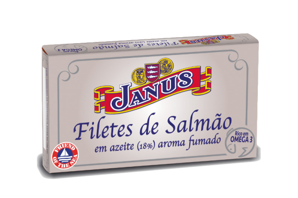 Janus Smoked Salmon in Olive Oil