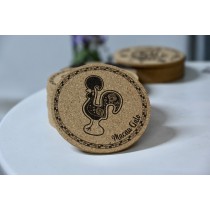 “Macau Galo” Cork Coaster (for 2)