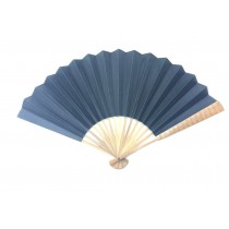 NO.505 Two-sided black silk-cloth folding fan