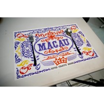 Portuguese Style Table Mat Colorful “MACAU” Style
