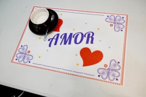 Portuguese Style Table Mat AMOR Style