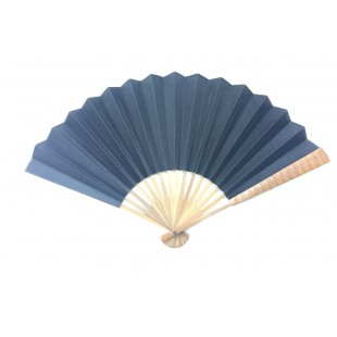 NO.505 Two-sided black silk-cloth folding fan