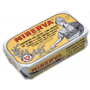 Minerva Spiced Smoked Sardines in Olive Oil