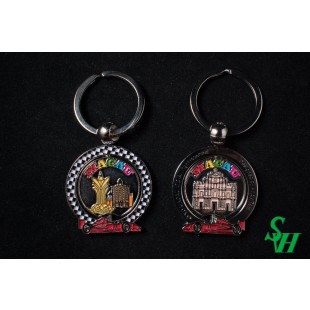 NO. 02010021 Metal Key Ring - Racing : Lisboa Macau