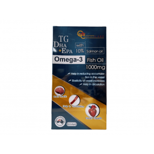 GOLDENCARE Omega-3 fish oil 1000mg with 10% Salmon Oil